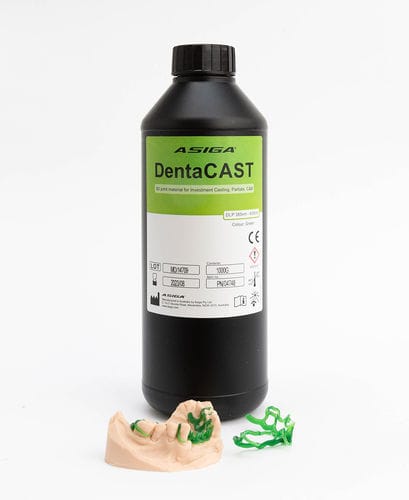 Стоматологический материал из полимера - DentaCAST - ASIGA - литьевой / для 3D-печати / для зубных коронок