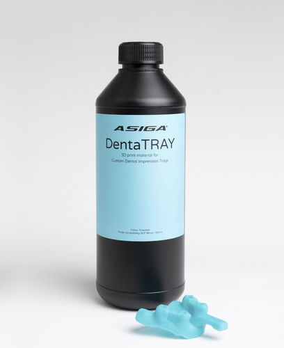 Стоматологический материал из полимера - DentaTRAY - ASIGA - для оттискных ложек / для 3D-печати / жидкость
