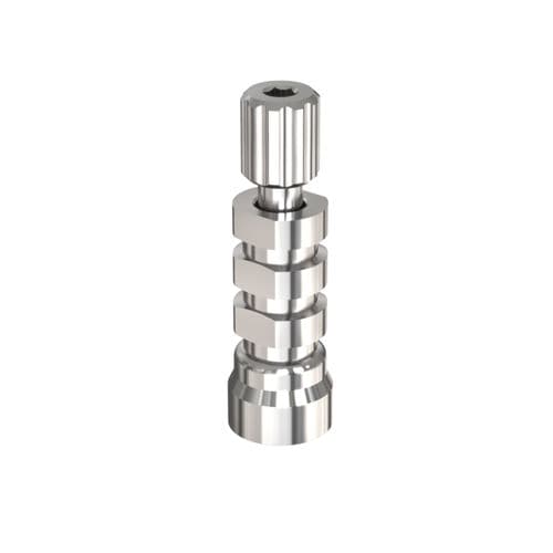 Винт трансфера из титана - Multi Unit Open Tray Transfer - Bhi Implants - прямая / мультиблок