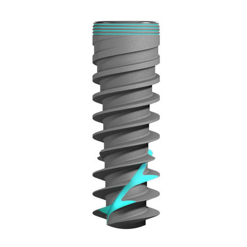 Цилиндрический конический зубной имплантат - Cyclone dental implant - Bhi Implants - из титана / конический / внутренний шестиугольник