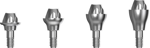 Абатмент из титана - WEEGO.FR - BIOTECH DENTAL - внутренний / угловой / винтовой