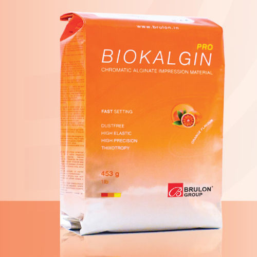 Альгинатный стоматологический материал - BioKalgin Pro® - Brulon International - для оттискных ложек / в форме порошка / временный