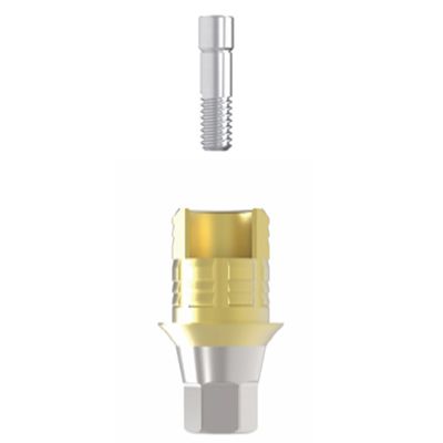 Цилиндрический абатмент - Sub-N. Hybrid S Ti-Base - Cowellmedi - конический / из титана / циркониевый