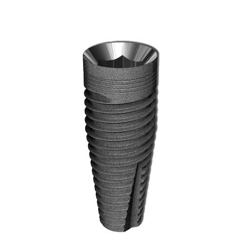Конический зубной имплантат - PPR series - Dentin Implants Technologies LTD - из титана / конический / внутренний шестиугольник