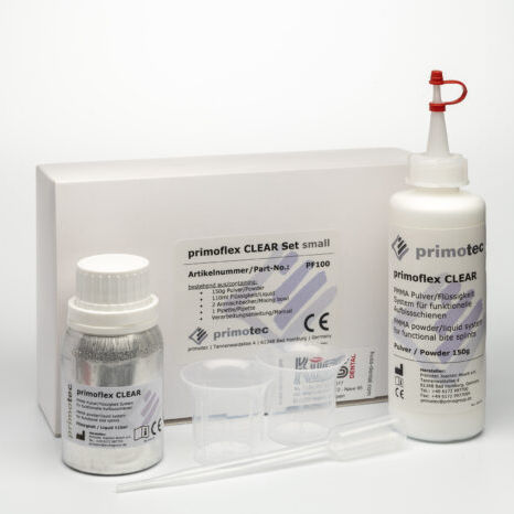 Стоматологический материал из термопластика - PRIMOFLEX CLEAR - Kuss Dental S.L. - из полимера / для восстановления зубов / в форме порошка
