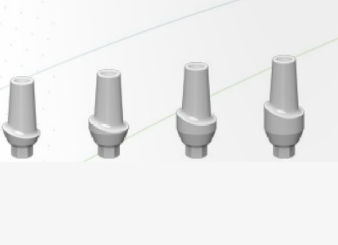 Циркониевый абатмент - NM-Zxxxx series - Noris Medical Ltd. - внутренний шестиугольник / прямой