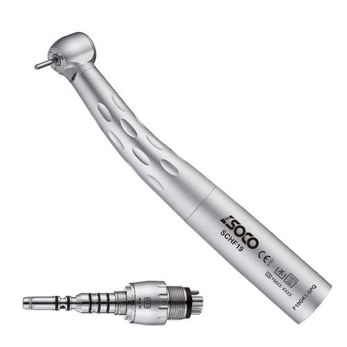 Турбина для стоматологии - SCHF19  - SOCO Precision Instrument Co., Ltd. - с системой подачи воздуха / с кнопкой / со светодиодной подсветкой