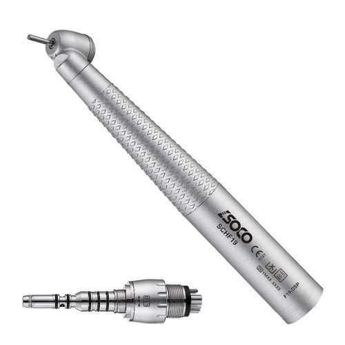 Эндонаконечник для стоматологии - SCHF19 - SOCO Precision Instrument Co., Ltd. - с системой подачи воздуха / 45° / со светодиодной подсветкой