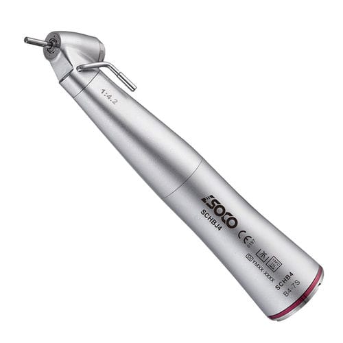 Эндонаконечник для стоматологии - SCHB4  - SOCO Precision Instrument Co., Ltd. - с системой подачи воздуха / мультипликатор / 45°