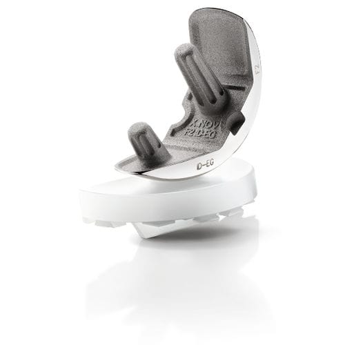 Коленный протез с одним отсеком - KAPS®Full PE - X-NOV Medical Technology - с фиксированным вкладышем