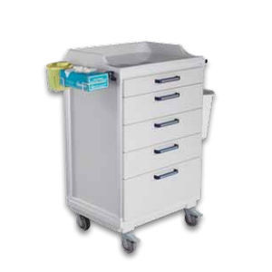 Медицинская тележка - B-M075 - ScanModul® - для медицинских приборов / для медицинского ухода / с мусорным баком