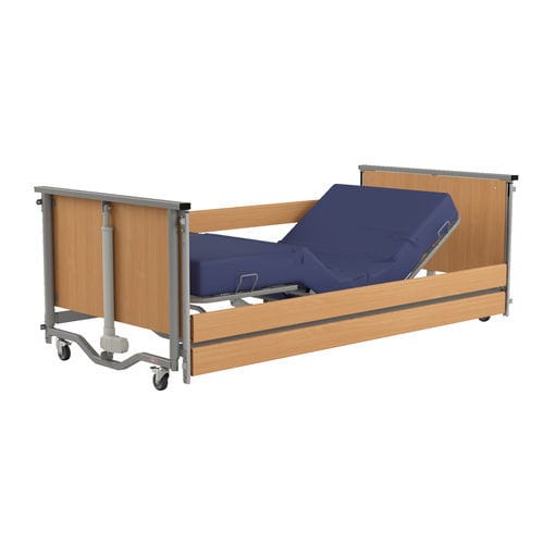 Медицинская кровать - TAURUS 2 LOW - Reha-Bed - электрическая / с регулируемой высотой / на роликах