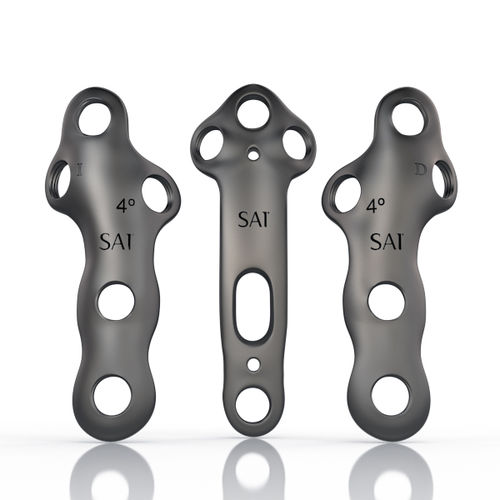 Костная пластина для артродеза плюснефаланговый сустав - 32 series - South America Implants - блокируемая / металлическая