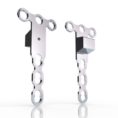Костная пластина для остеотомии бедренная кость - 072 series - South America Implants - блокируемая / металлическая