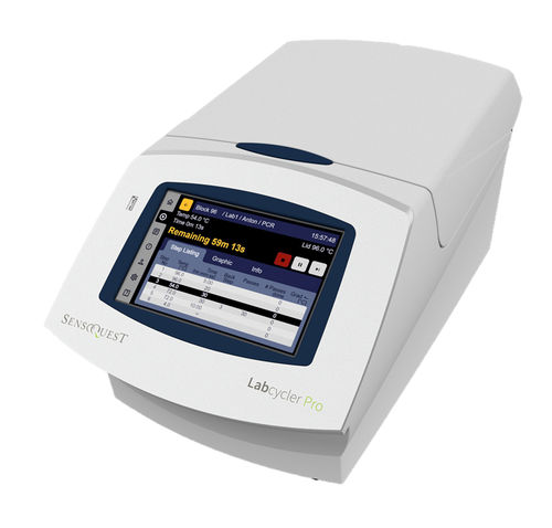 Цифровой амплификатор - Labcycler Pro Basic - SensoQuest - 96 отверстий / из алюминия / из серебра