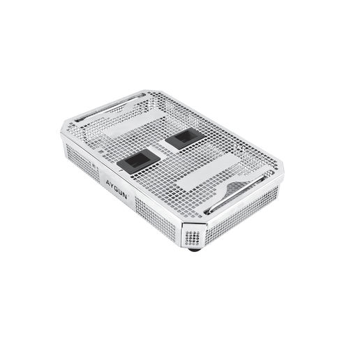 Корзина для стерилизации для инструментов - Dental Size Basket - Aygun Surgical Instruments - из нержавеющей стали / перфорированная