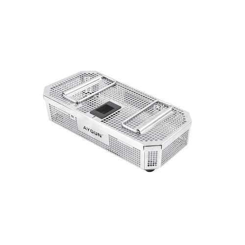 Корзина для стерилизации для инструментов - Mini Size Basket - Aygun Surgical Instruments - из нержавеющей стали / перфорированная