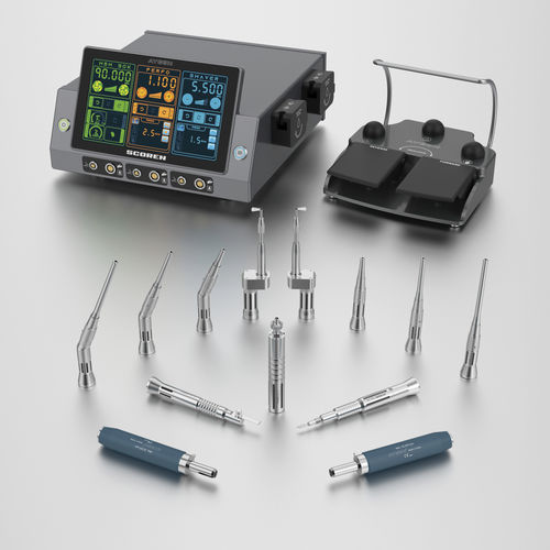Микромотор ЛОР - SCOREN - Aygun Surgical Instruments - электрический / настольный / полный комплект