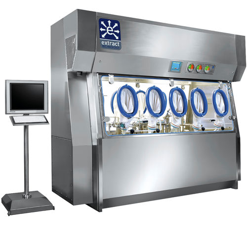Асептический изолятор - Extract Technology - для трансфера пациента / класс ISO 5 / напольный