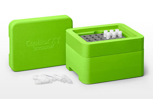 Контейнер для пробирок для хранения - CoolBox™ XT BCS-575 - BioCision - для криогенных трубок / без льда
