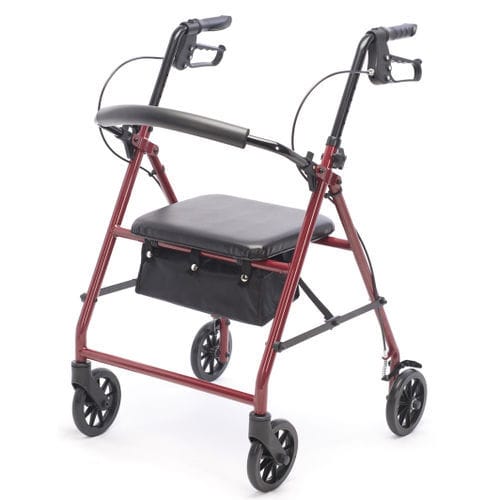 4-колесный ролятор - BES-RL004 - Besco Medical - стальная рама