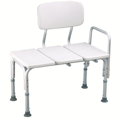 Табурет для душа с подлокотниками - BES-BS027 - Besco Medical - со спинкой / бариатрический / с регулируемой высотой