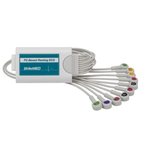 Электрокардиограф для спокойного состояния - ECG-D12-10 series - BriteMED Technology - 12 каналов / для ПК / USB