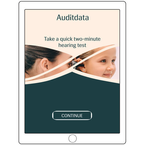 Приложение iOS для диагностики - Auditdata - Auditdata - для аудиометрии