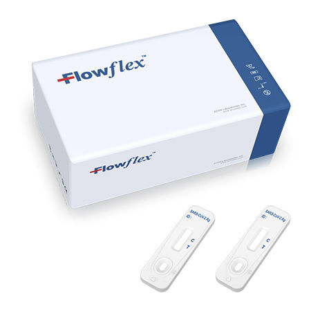 Экспресс-тест COVID-19 - Flowflex - ACON DIABETES CARE - для протеинов / SARS-COV-2 / для носа