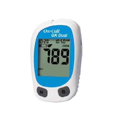 Глюкометр гематокрит - On Call® GK Dual - ACON DIABETES CARE - кетонемия / с автопрокалывателем