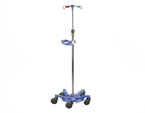 Стойка для сыворотки на роликах - VLT-625 - Vallitech Móveis Hospitalares - 2 крюка / из нержавеющей стали