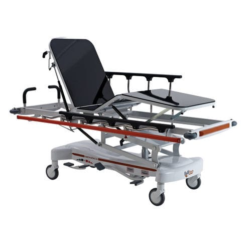 Транспортная тележка-каталка - VLT-715 - Vallitech Móveis Hospitalares - для неотложной помощи / гидравлическая / пневматическая