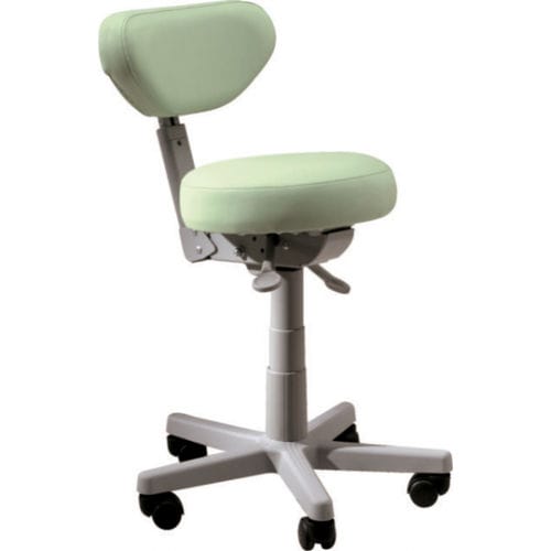 Пневматический табурет - VLT-501 - Vallitech Móveis Hospitalares - для медицинского кабинета / с регулируемой высотой / поворотный