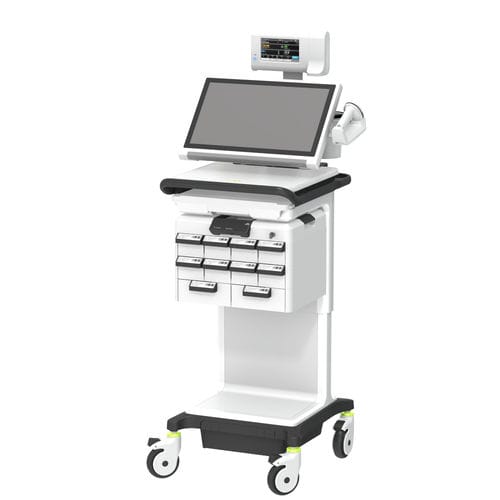 Медицинская тележка - ALPHATRON MEDICAL GmbH - для медицинского ухода / с выдвижным ящиком / для человека