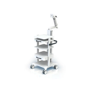 Медицинская тележка - symbio - ALPHATRON MEDICAL GmbH - изоляционная / с выдвижным ящиком / с полкой