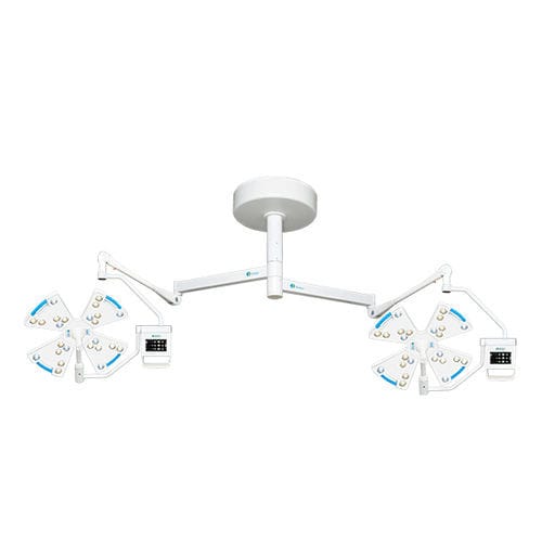 Светодиодный хирургический светильник - iLUX 10 10 - XcelLance Medical Technologies - хирургический / 2 штатива