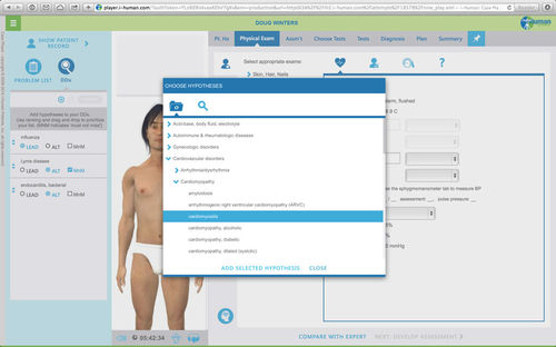 Программное обеспечение симуляция пациента - i-Human Patients® Authoring System - I-Human Patients, Inc. - учебное / для диагностики / медицинское