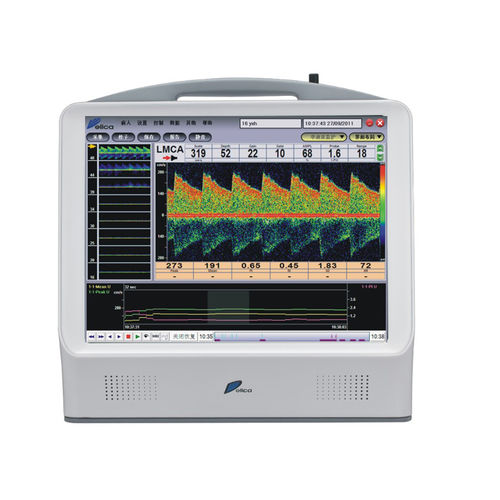 Трансчерепной доплер - EMS-9PB - Shenzhen Delica Medical Equipment - настольный / с сенсорным экраном