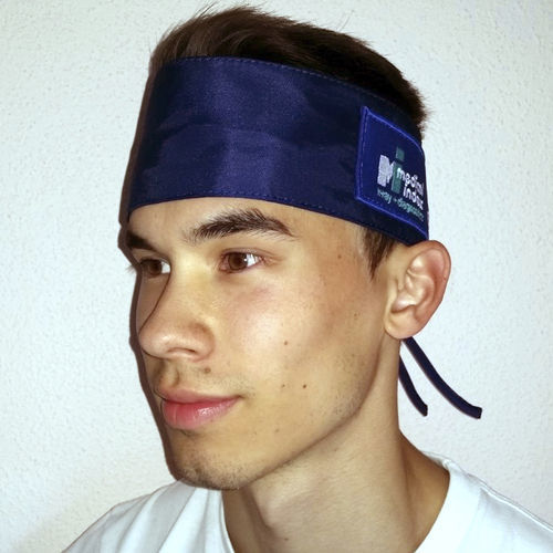 Хирургическая шапочка для радиозащиты боковая защита - headband	 - Medical Index - задняя защита