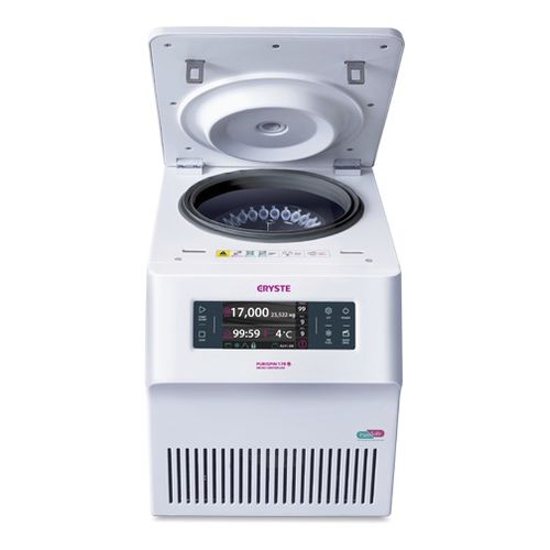 Микроцентрифуга для лабораторий - PURISPIN 17R - CRYSTE - для биологии / клиническая / многоцелевая