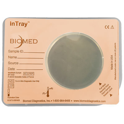 Реактив агарового геля - INTRAY® SAB+PVG - Biomed Diagnostics, Inc. - гентамицин / для микробиологии / бактерии