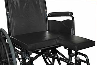 Подушка для инвалидной коляски - SSA-600 series - Blue Chip Medical Product - для ампутированных конечностей / гелевая / антипролежневая