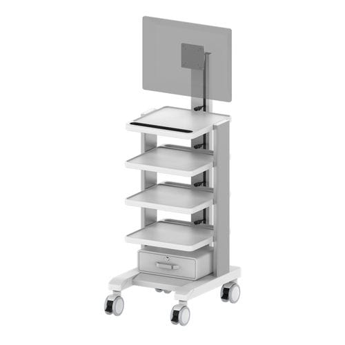 Тележка для эндоскопии - 1.6M-TR900N-XX - Coriton Instrument Co., Ltd. - медицинская / транспортная / из алюминия