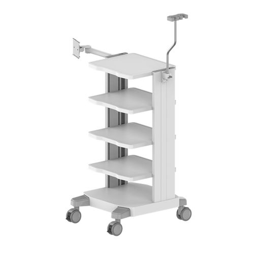 Тележка для эндоскопии - 1.2M-TR900-12-04  - Coriton Instrument Co., Ltd. - медицинская / из алюминия / 4 уровня