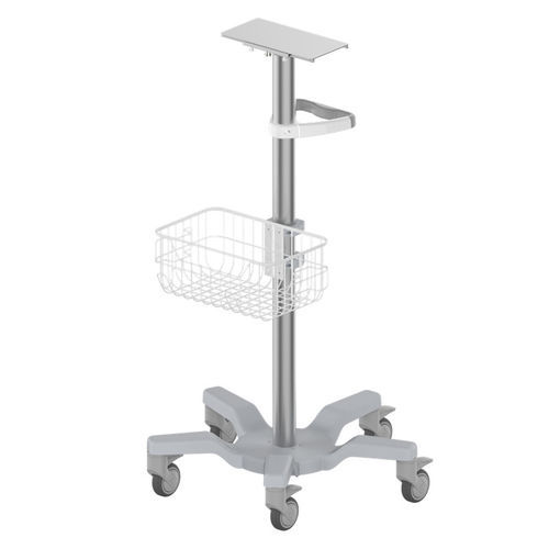 Тележка для медицинских экранов - RS011 - Coriton Instrument Co., Ltd. - из алюминия / с корзиной