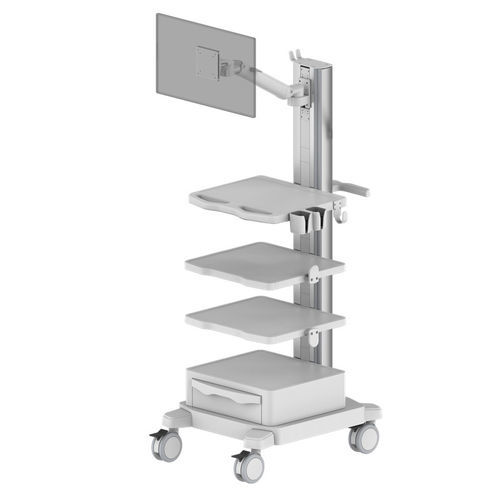 Компьютерная тумба для панели ПК - KRT-P-3318 - Coriton Instrument Co., Ltd. - point-of-care / защищенная / модульная