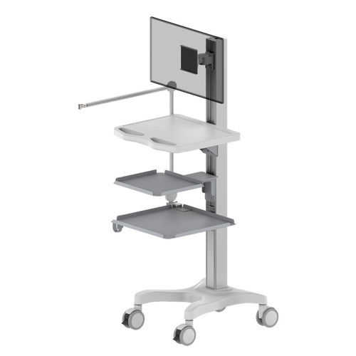 Компьютерная тумба для панели ПК - TR700-200-XX - Coriton Instrument Co., Ltd. - с регулируемой высотой / защищенная / модульная