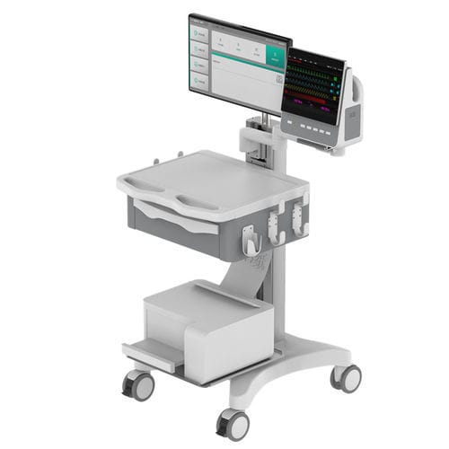 Компьютерная тумба с выдвижным ящиком - KRT-P-2811 - Coriton Instrument Co., Ltd. - с регулируемой высотой / защищенная / модульная