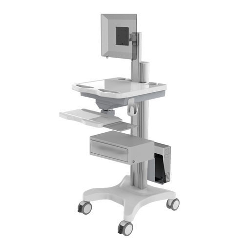 Компьютерная тумба для панели ПК - TR800-200-1 - Coriton Instrument Co., Ltd. - point-of-care / с выдвижным ящиком / с регулируемой высотой