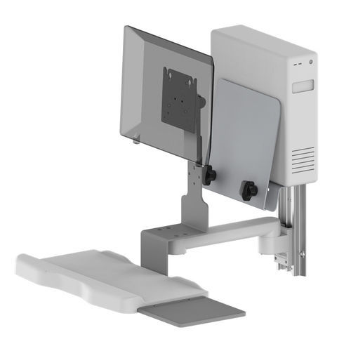 Настенная информационная рабочая станция - WM500-100-08 - Coriton Instrument Co., Ltd. - медицинская / для ноутбука / наклонная